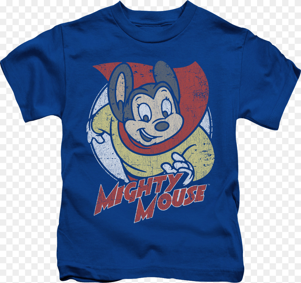 Mighty Mouse Shirt, Clothing, T-shirt Free Transparent Png