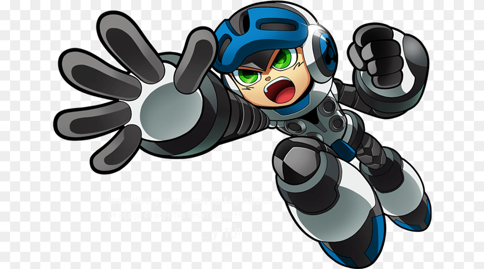 Mighty No Mighty Number 9, Book, Comics, Publication, Clothing Free Png Download