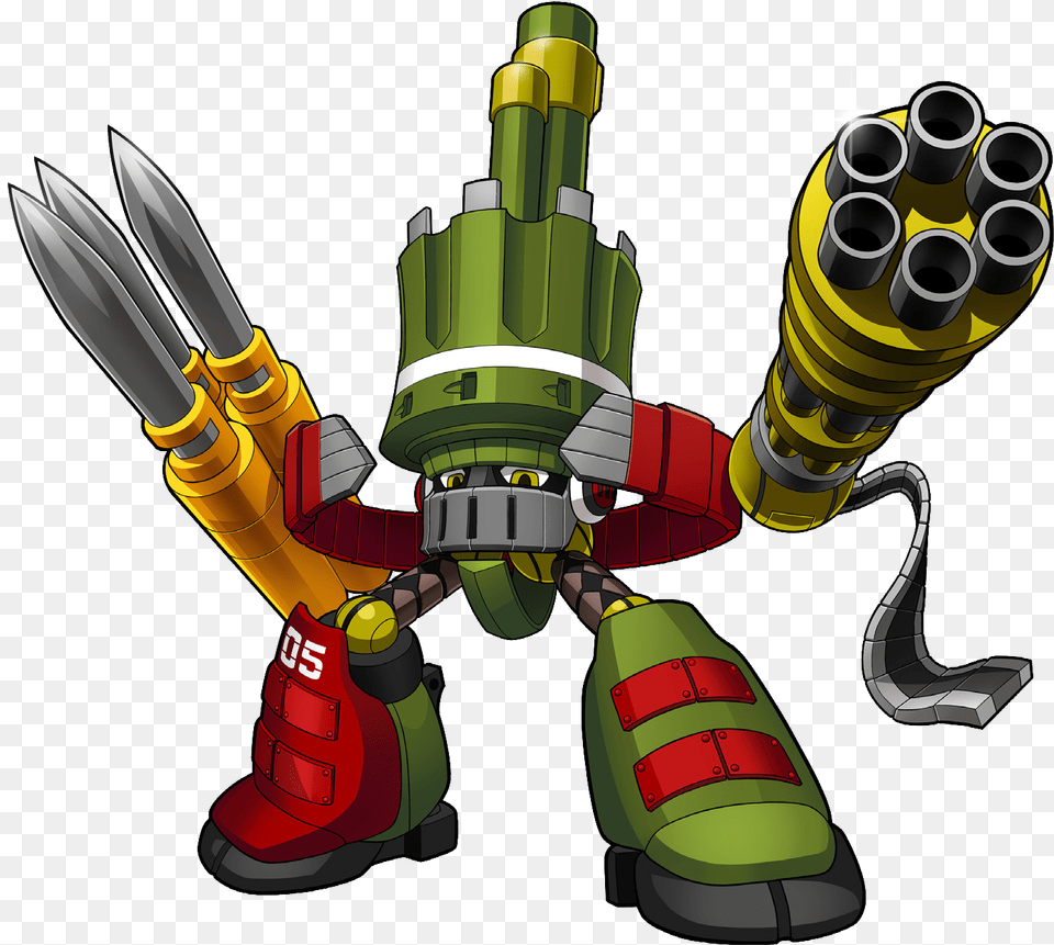 Mighty Number 9 Battalion, Robot, Tape, Dynamite, Weapon Free Transparent Png