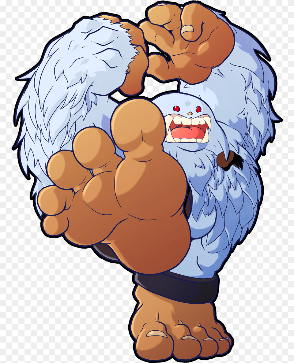 Mighty Sasquatch 2 Gn3 Sasquatch Capcom, Baby, Person, Face, Head Free Png