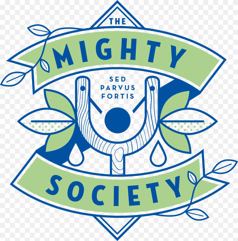 Mighty Society Pea Milk, Badge, Logo, Symbol, Emblem Free Png Download