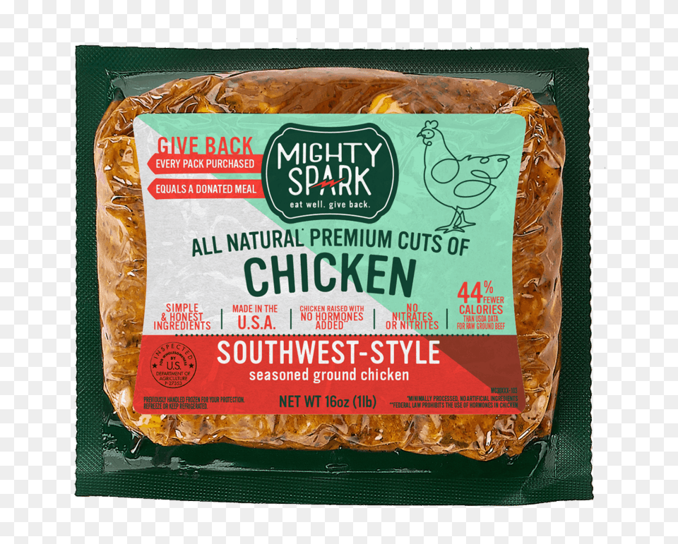 Mighty Spark Ground Chicken, Food, Noodle, Animal, Bird Png