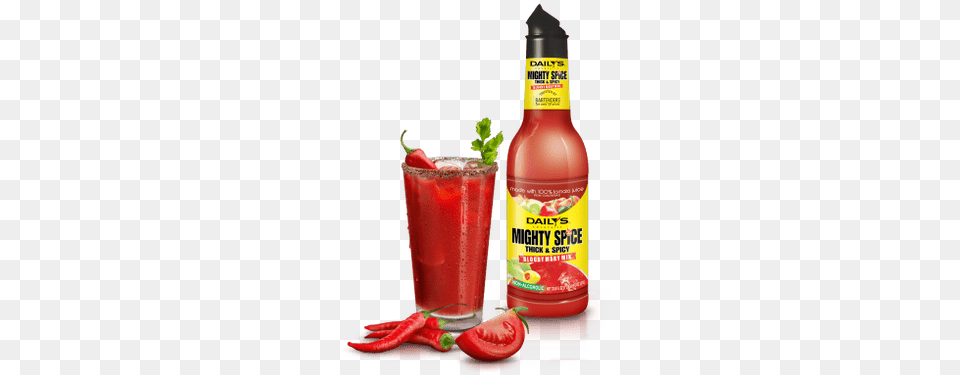 Mighty Spice Bloody Mary Mix For Tomato Juice Daily39s Bloody Mary Mighty Spice, Food, Ketchup Free Transparent Png