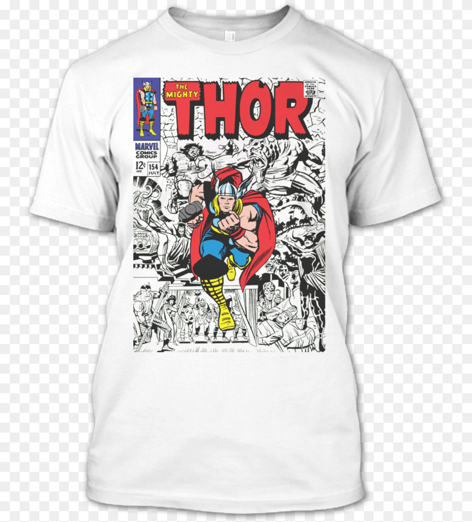 Mighty Thor, Clothing, T-shirt, Book, Comics Png