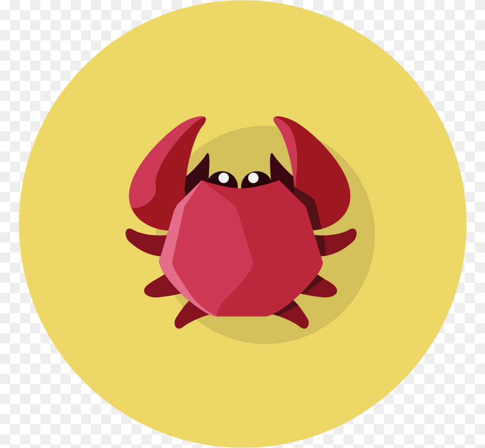 Mightycrabs Red Cancer, Seafood, Food, Animal, Sea Life Free Png
