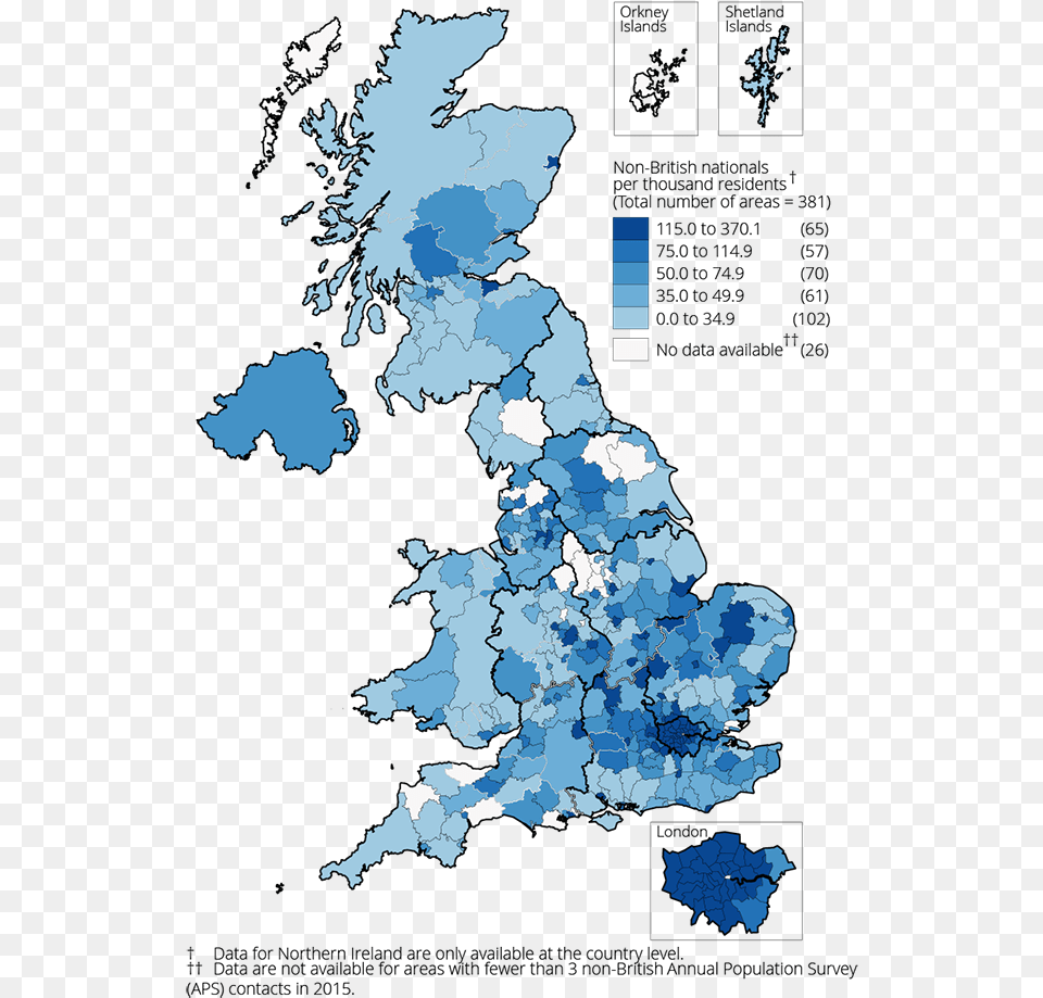 Migration By Local Authority Area Life Expectancy By County Uk, Plot, Chart, Map, Atlas Png Image