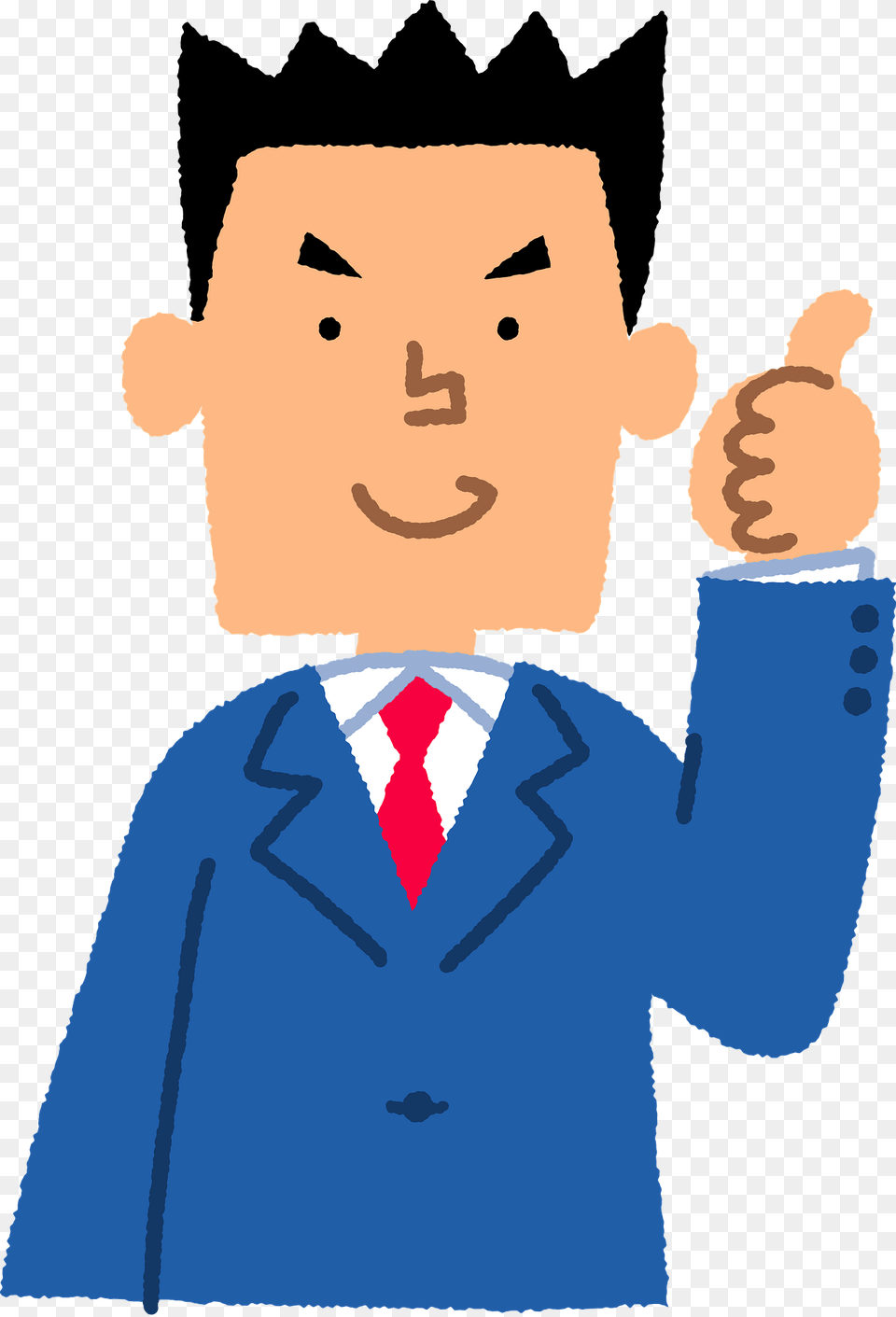 Miguel Businessman Is Giving Thumbs Up Clipart, Person, Body Part, Finger, People Free Png