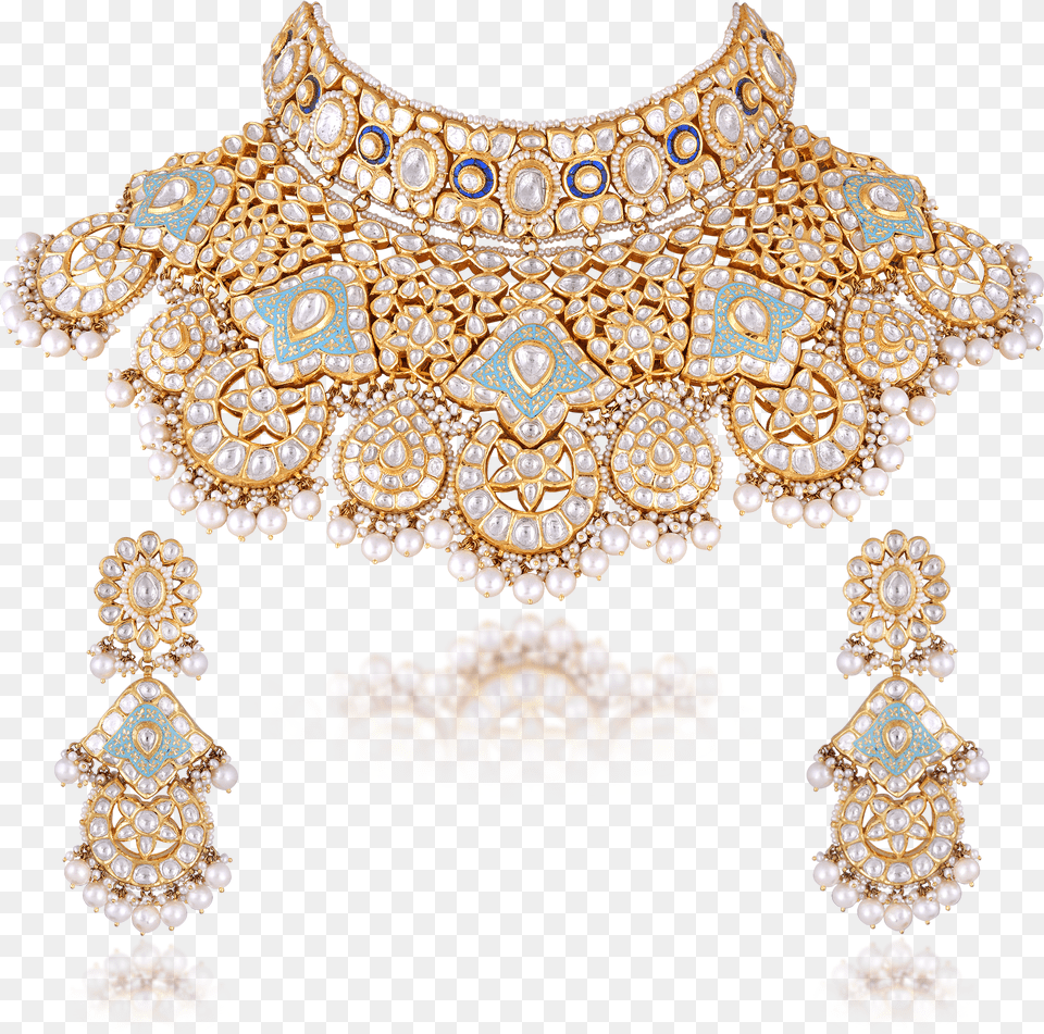 Mihrab Collection Polki Collection Necklace, Accessories, Jewelry, Diamond, Earring Free Png