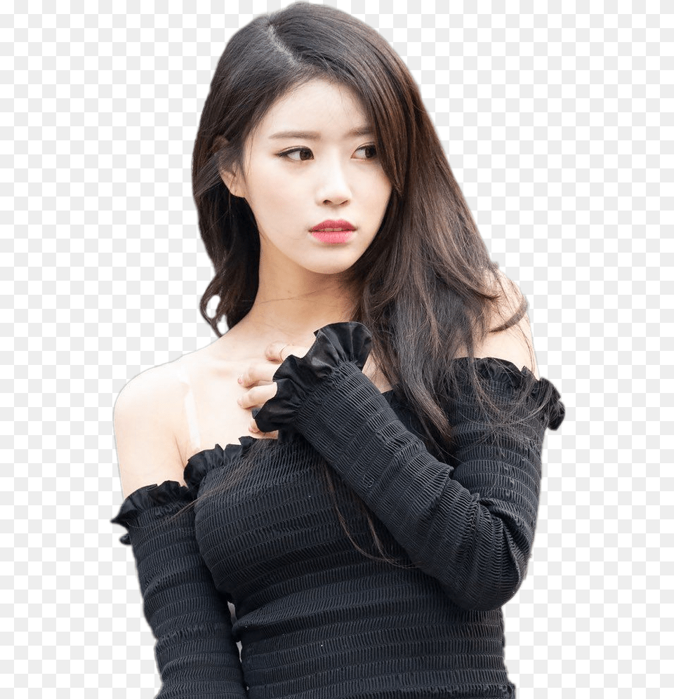 Mijoo Lovelyz Mijoolovelyz Cute Sexy Black Mijoo Lovelyz, Portrait, Photography, Person, Face Png