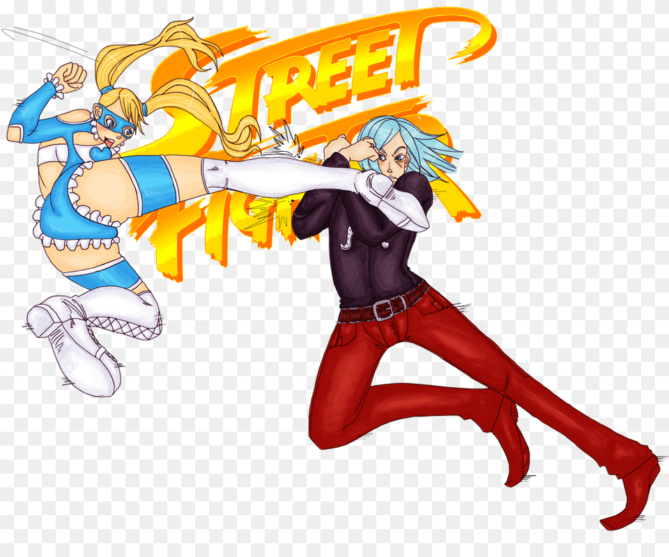 Mika Vs Remy Remy Street Fighter Fanart, Book, Comics, Publication, Person Png Image