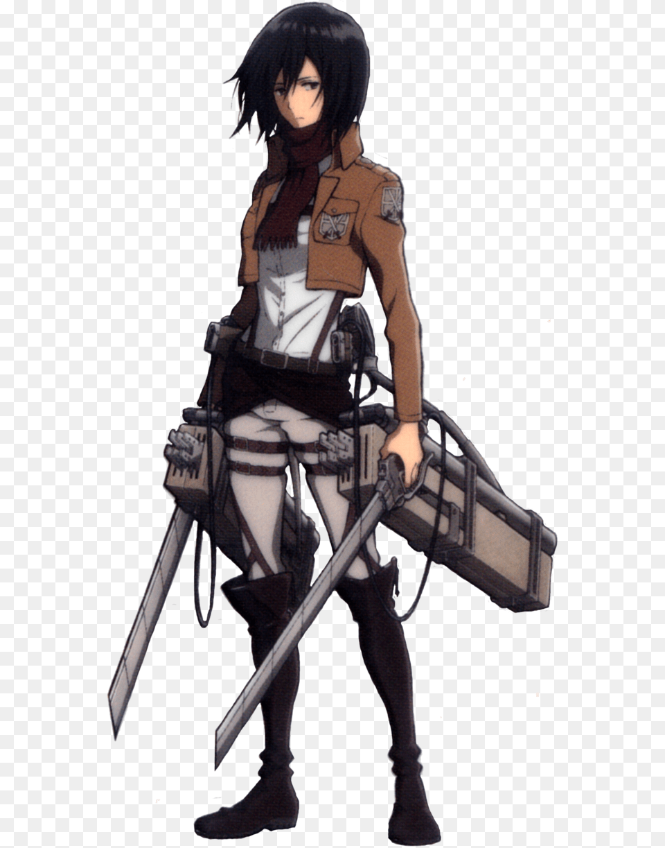 Mikasa Ackerman, Book, Comics, Publication, Girl Png