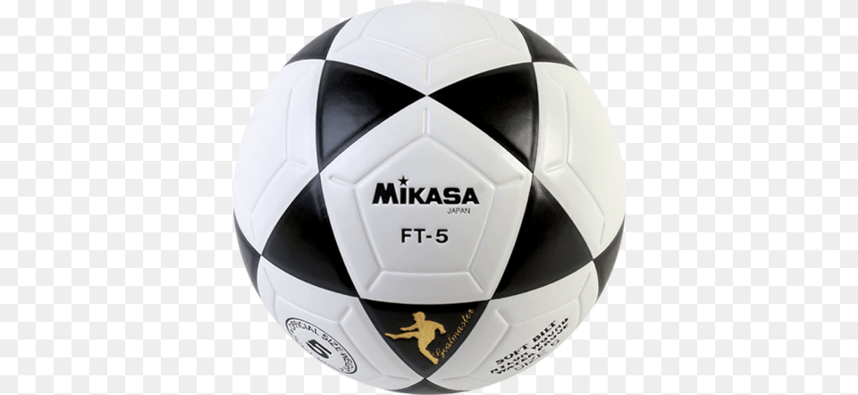 Mikasa Soccer Ball Mikasa Ft5 Goal Master Soccer Ball Blackwhite Size, Football, Soccer Ball, Sport Free Png Download