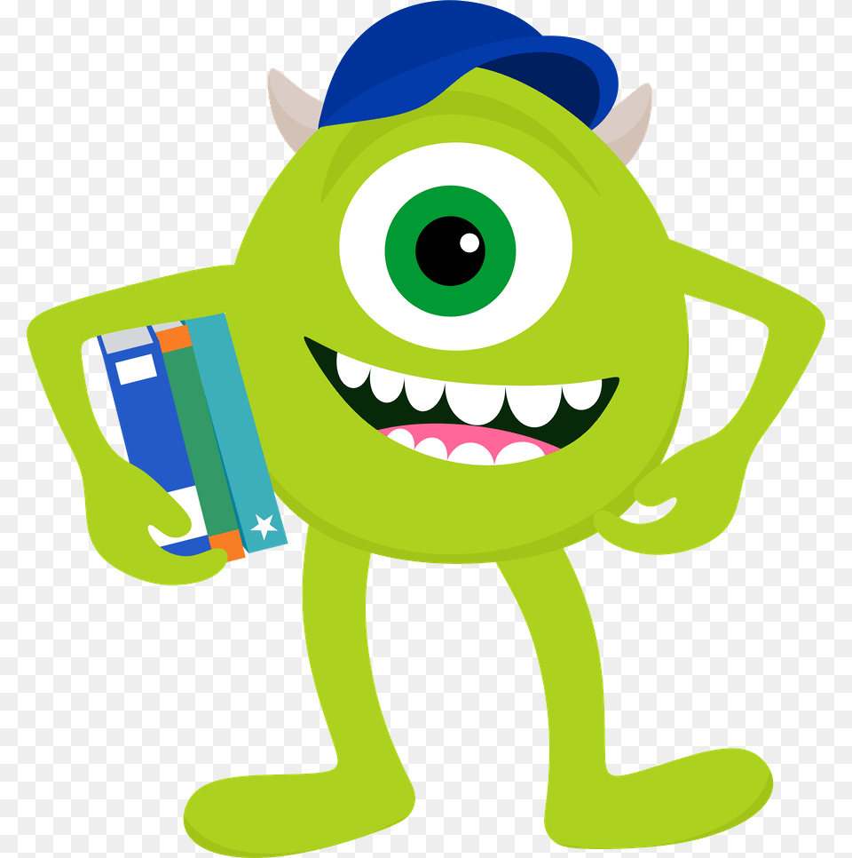 Mike Cartoon Monsters Inc Clipart, Animal, Bear, Mammal, Wildlife Png Image