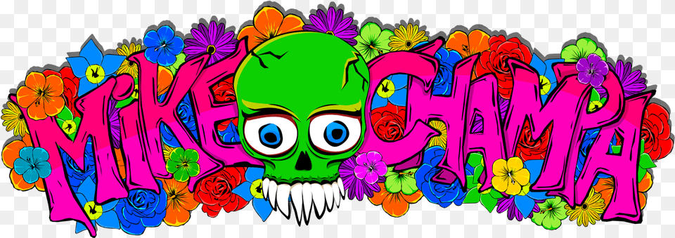 Mike Champa Skull Skull, Art, Graffiti, Graphics, Baby Free Png
