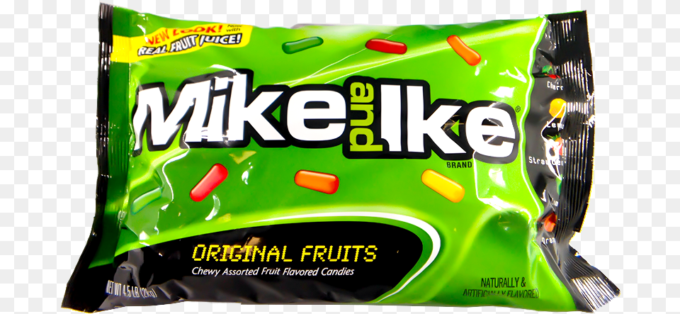 Mike Ike Bulk Original Kilogram Graphic Design, Food, Sweets, Candy, Gum Png
