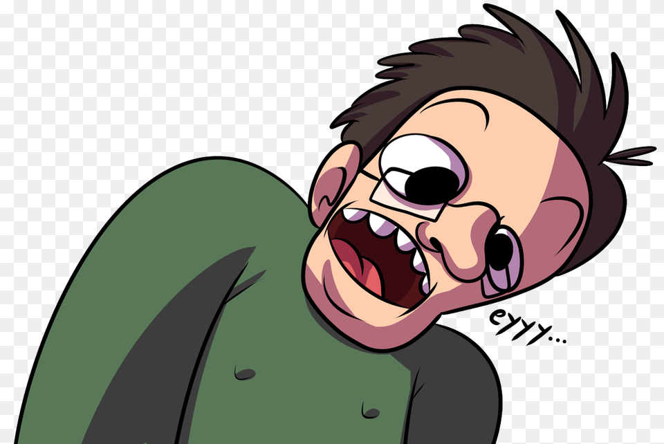 Mike On Twitter Hey Look Its Receding Hairline Man, Cartoon, Baby, Person, Face Free Transparent Png