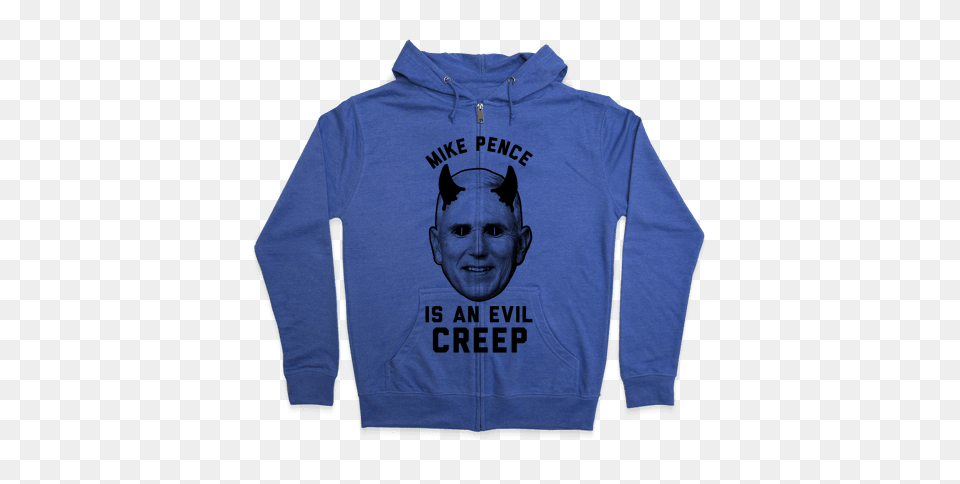 Mike Pence Is An Evil Creep Hoodie Lookhuman, Sweatshirt, Sweater, Sleeve, Long Sleeve Free Png