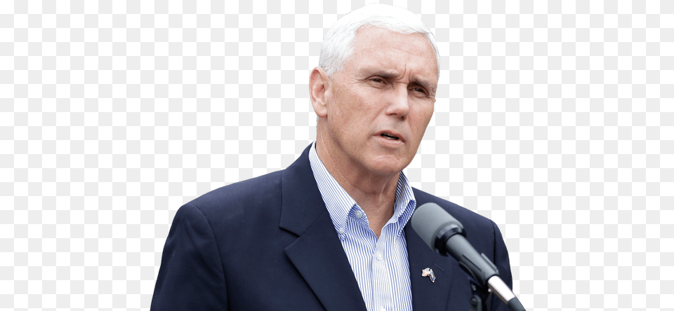 Mike Pence Talking Mike Pence, Man, Adult, Male, Microphone Free Png Download