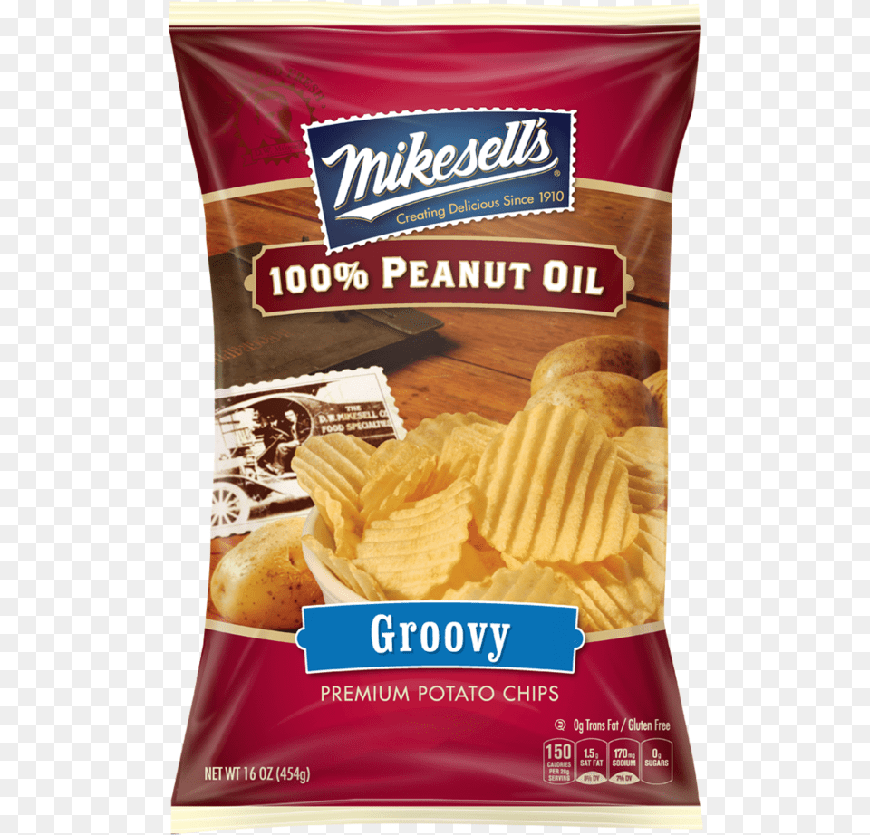 Mike Sells Old Fashioned Potato Chips, Food, Snack, Bread Png