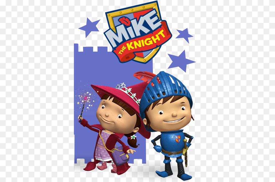 Mike The Knight, Baby, Person, Book, Comics Png Image