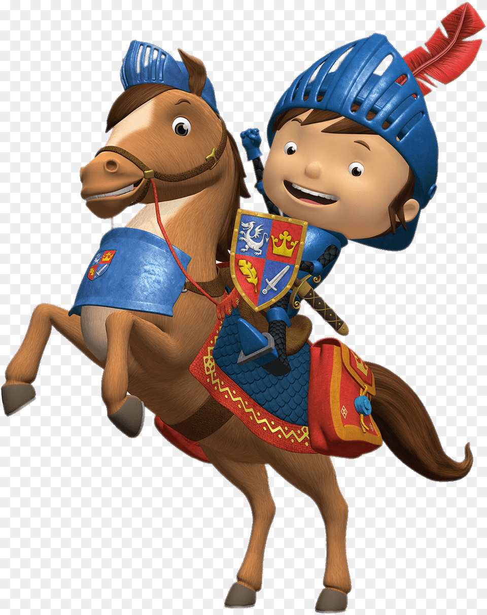 Mike The Knight Galahad Mike The Knight, Face, Head, Person, Doll Free Transparent Png