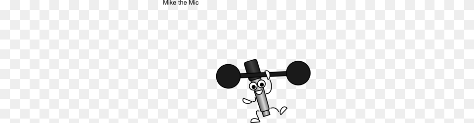 Mike The Mic Weightlifting Clip Art, Electrical Device, Microphone Free Transparent Png