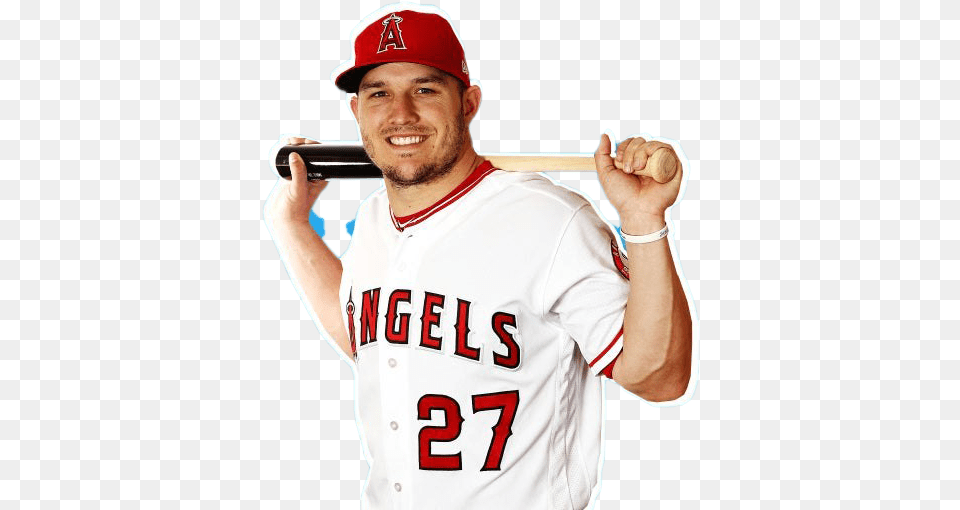 Mike Trout Image Mike Trout, Team Sport, Person, Sport, People Free Png Download