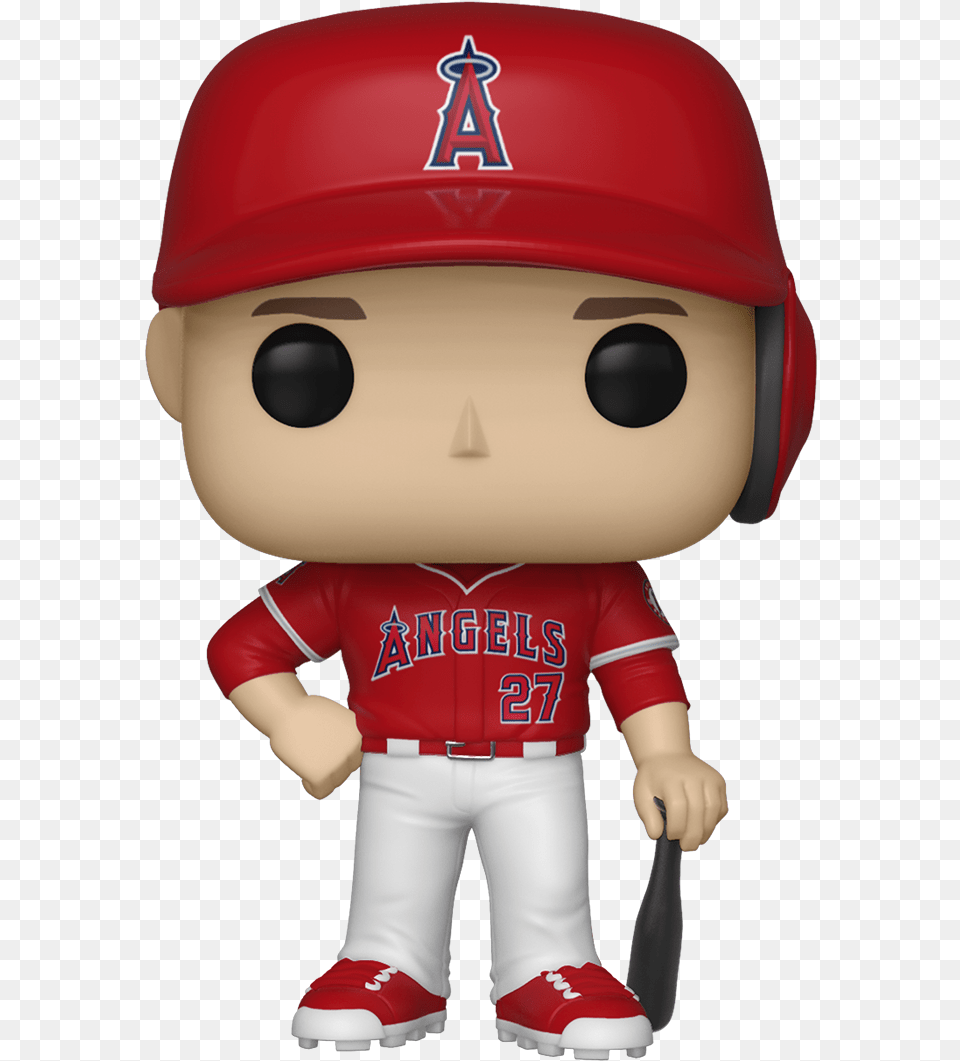 Mike Trout Funko Pop, People, Person, Baby, Clothing Png Image