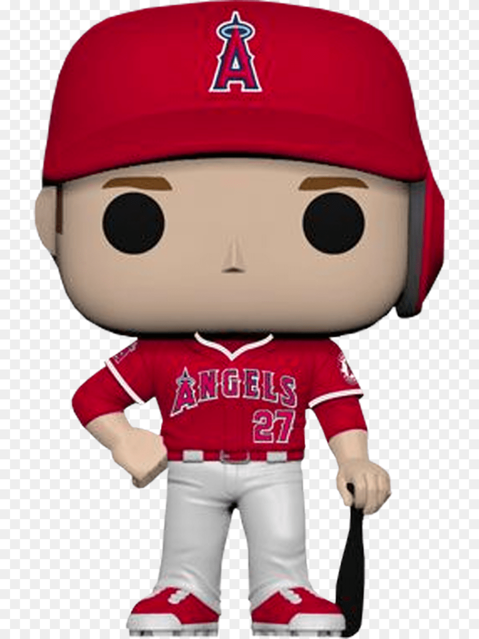 Mike Trout L Funko Pop Baseball, Baby, Person, People, Mascot Free Png