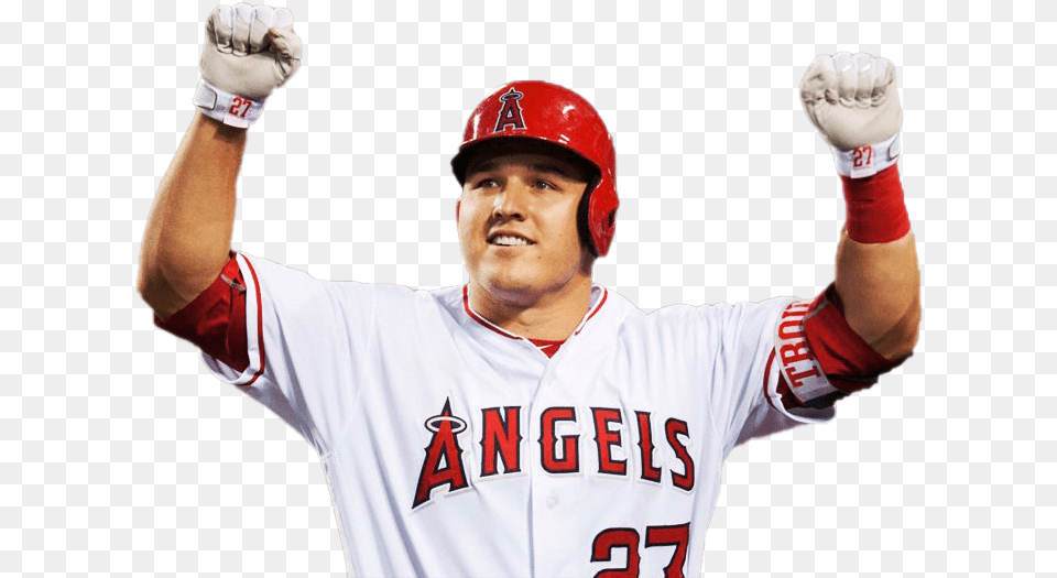 Mike Trout Transparent Background Arts Los Angeles Angels Of Anaheim, Team, Person, People, Adult Free Png Download