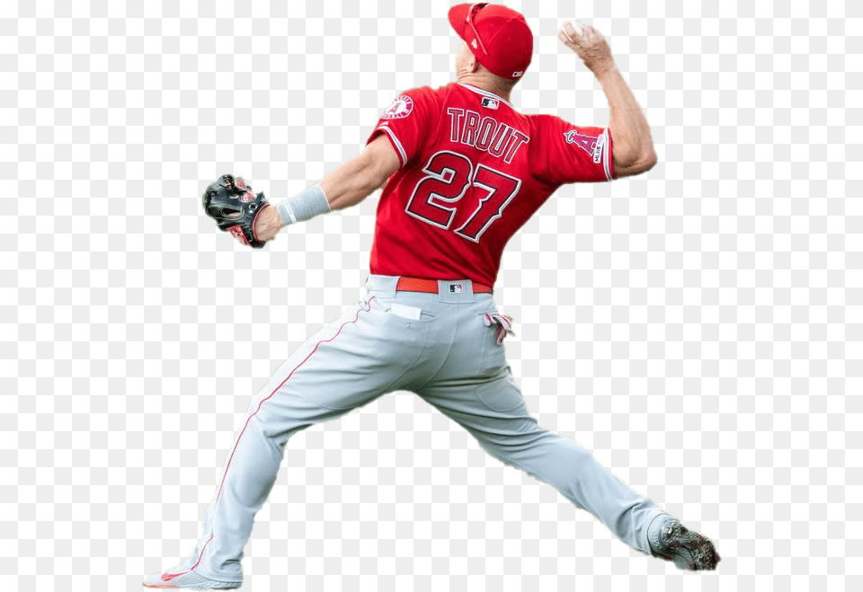Mike Trout Transparent Image Arts Baseball Protective Gear, Team, Sport, Person, People Free Png