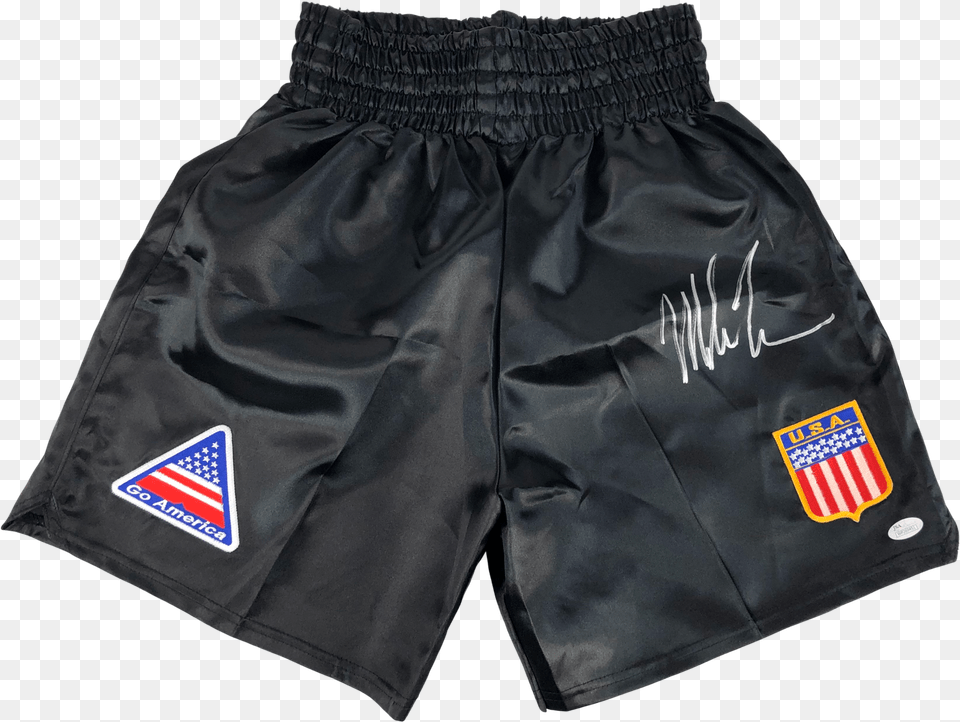 Mike Tyson Autograph Boxing Trunks Hof Signed Jsa Coa Boxing Trunks, Clothing, Shorts, Swimming Trunks, Coat Free Transparent Png
