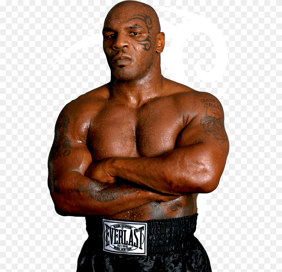 Mike Tyson To Train Chris Brown For Soulja Boy Fight Mike Tyson No Background, Adult, Male, Man, Person Png Image