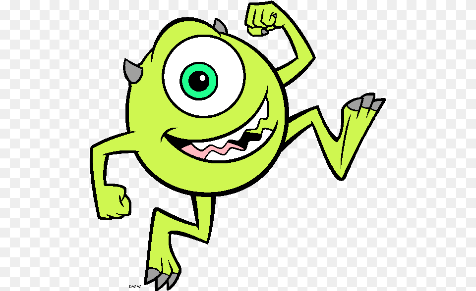 Mike Wazowski Clipart Mike Monsters Inc Clipart, Animal, Green Lizard, Lizard, Reptile Png Image