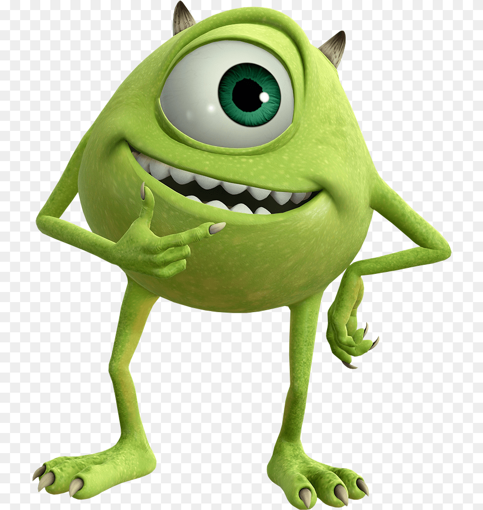 Mike Wazowski Kingdom Hearts Mike Wazowski, Animal, Lizard, Reptile, Dinosaur Free Transparent Png