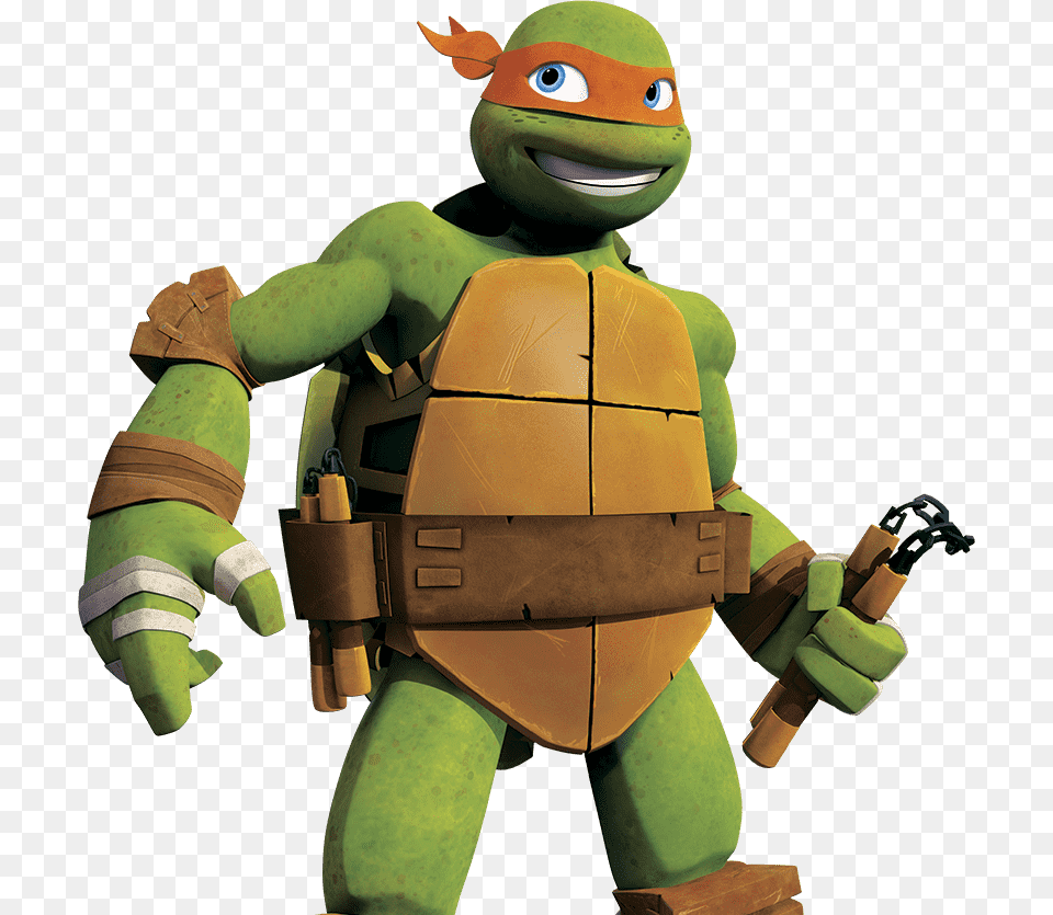 Mikey Tmnt, Toy, Cartoon, Robot Png Image