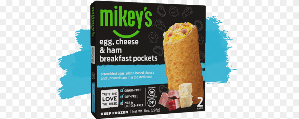Mikeys Pizza Pockets, Advertisement, Food, Sandwich Wrap, Poster Free Transparent Png