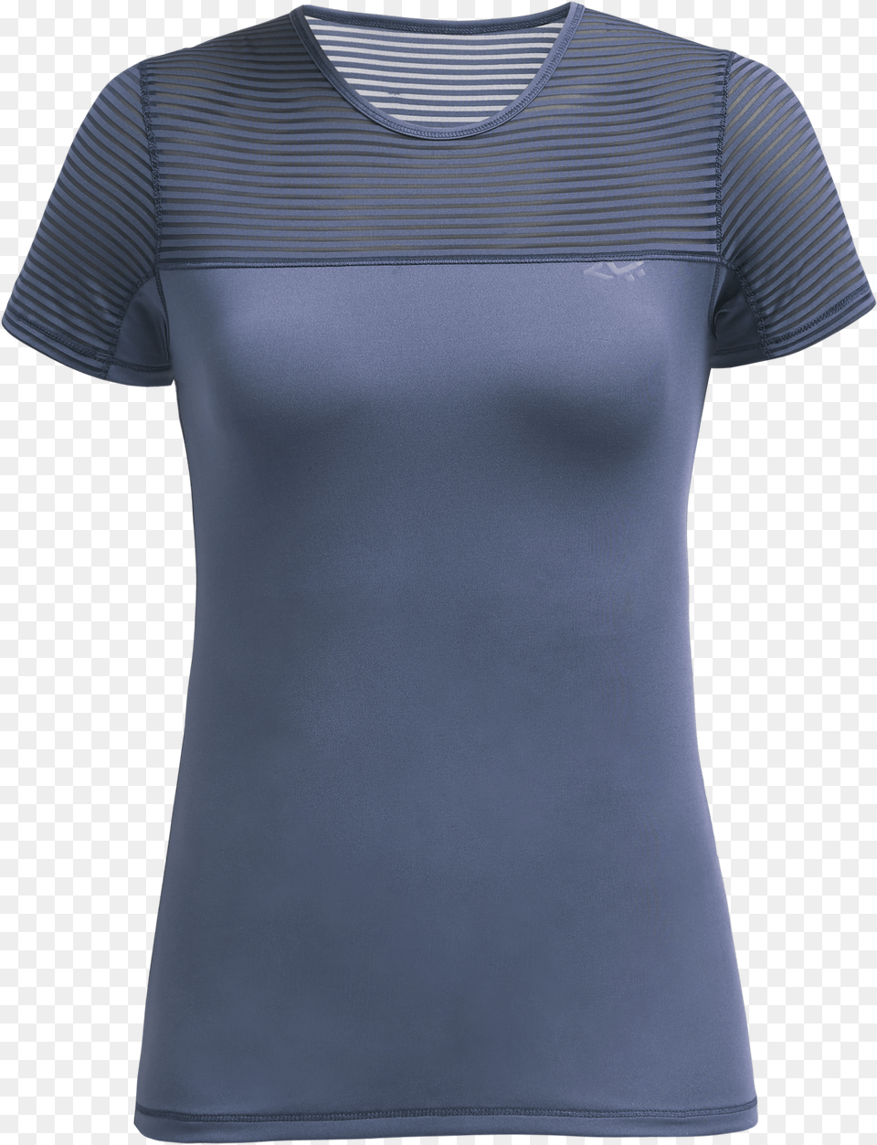 Miko Tee Dusty Blue Active Shirt Png