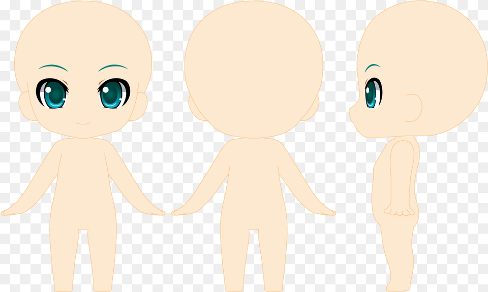 Miku Design Template And Miku Nendoroid Template, Alien, Baby, Person, Face Png Image