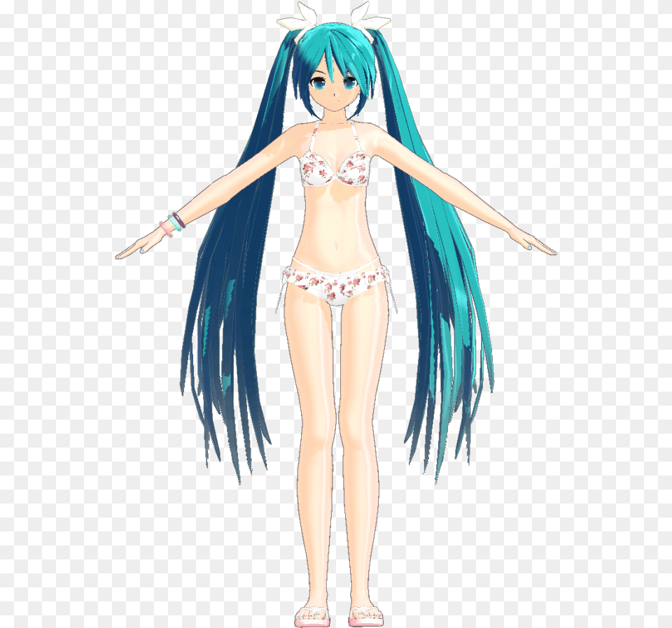 Miku Hatsune Bikini Hatuki Mikumikudance Wiki Fandom Anime, Adult, Person, Woman, Female Free Png