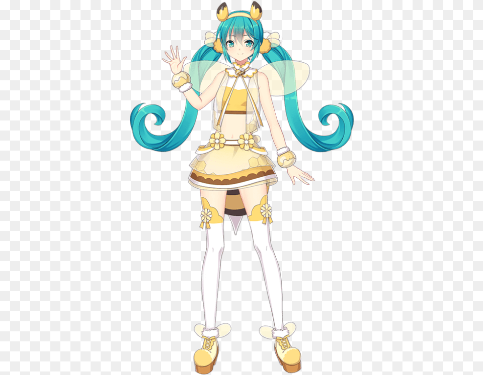 Miku Module Of The Day Is Honey, Book, Comics, Publication, Person Free Png