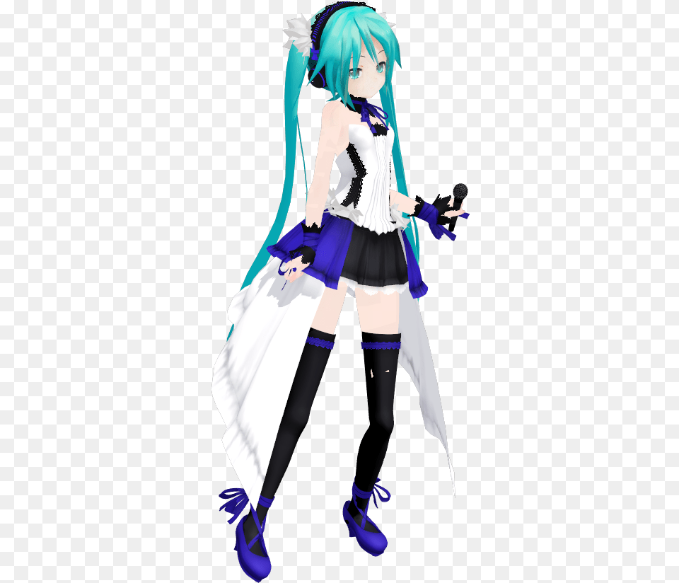 Miku Type 2020 Mmd, Book, Clothing, Comics, Costume Png