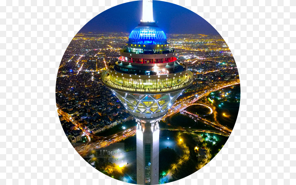 Milad Tower, Photography, Architecture, Building, City Png Image