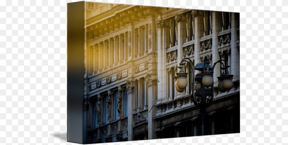 Milan A Ray Of Light By Vincenzo Cosenza Classical Architecture, Building, Lamp, City, Urban Free Png Download