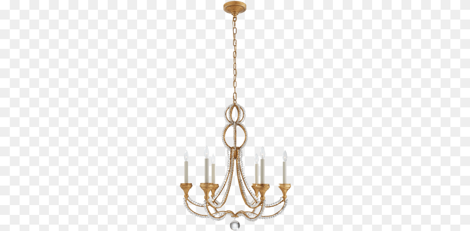 Milan Medium Chandelier In Venetian Gold With Crystal Lombardy Chandelier, Lamp Free Transparent Png