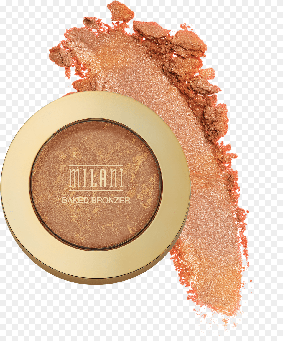Milani Dolce Baked Bronzer, Face, Head, Person, Cosmetics Png