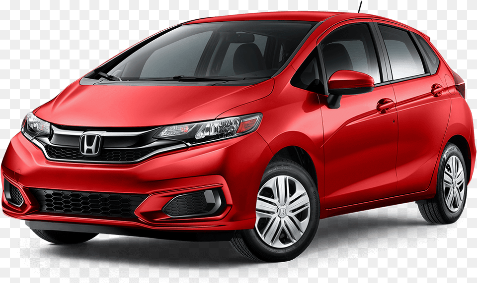 Milano Red Honda Fit 2019, Car, Sedan, Transportation, Vehicle Png Image