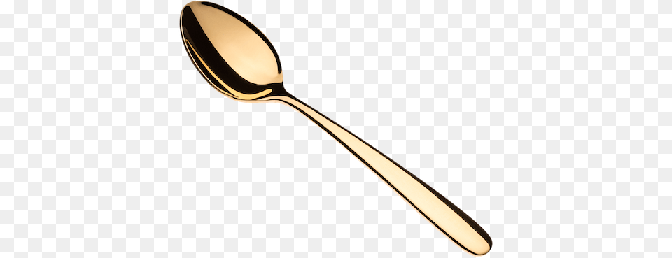 Milano Tea Spoon Gold Plated Gold Spoon, Cutlery Png