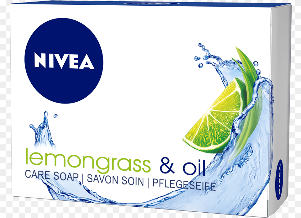 Mild Care Soap With Oil And The Fresh Scent Of Lemongrass Nivea Lemongrass Amp Oil Soap, Citrus Fruit, Food, Fruit, Lime Png Image