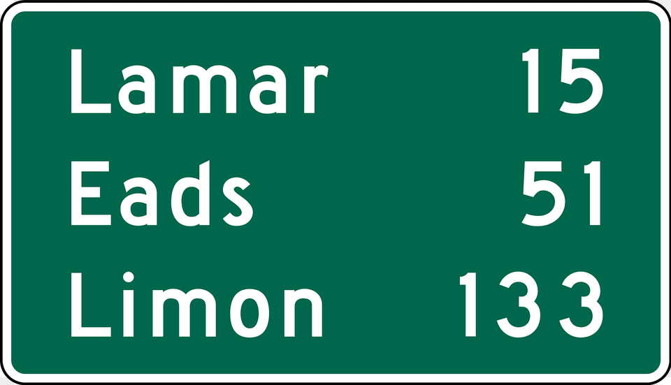 Mileage Signs For Highway Routes Colorado Clipart, Symbol, Sign, Scoreboard, Text Free Png Download